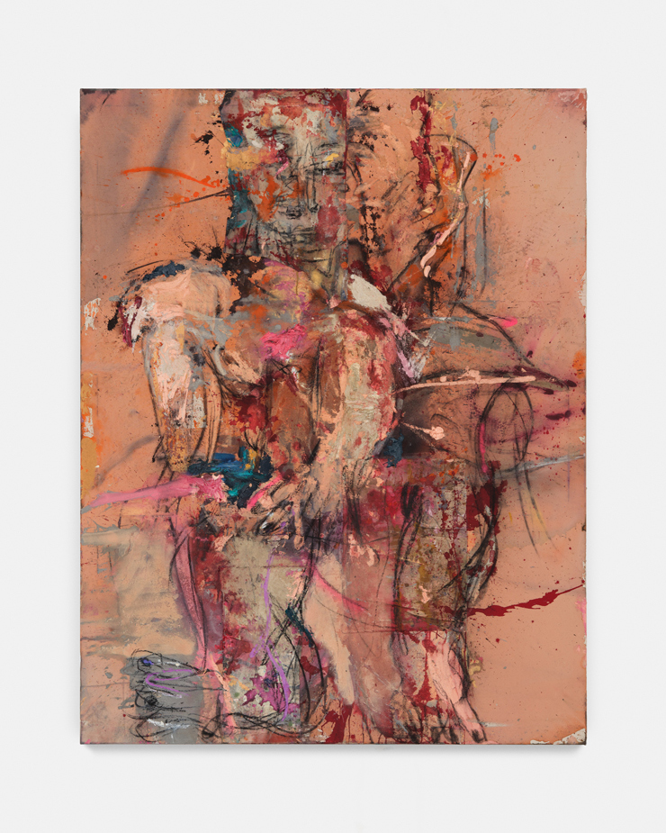 Dismantled Figure III (bleached orange)